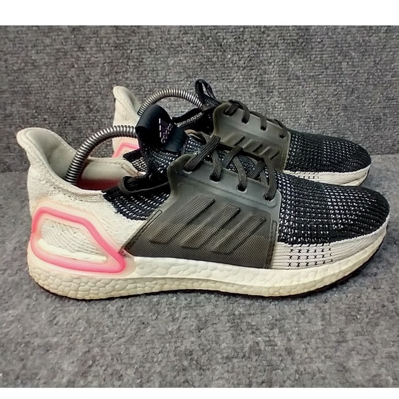 adidas Shoes - Adidas Ultraboost 19 Womens Running Shoes Core Black Orchid Tint EF1625 Size 9.5